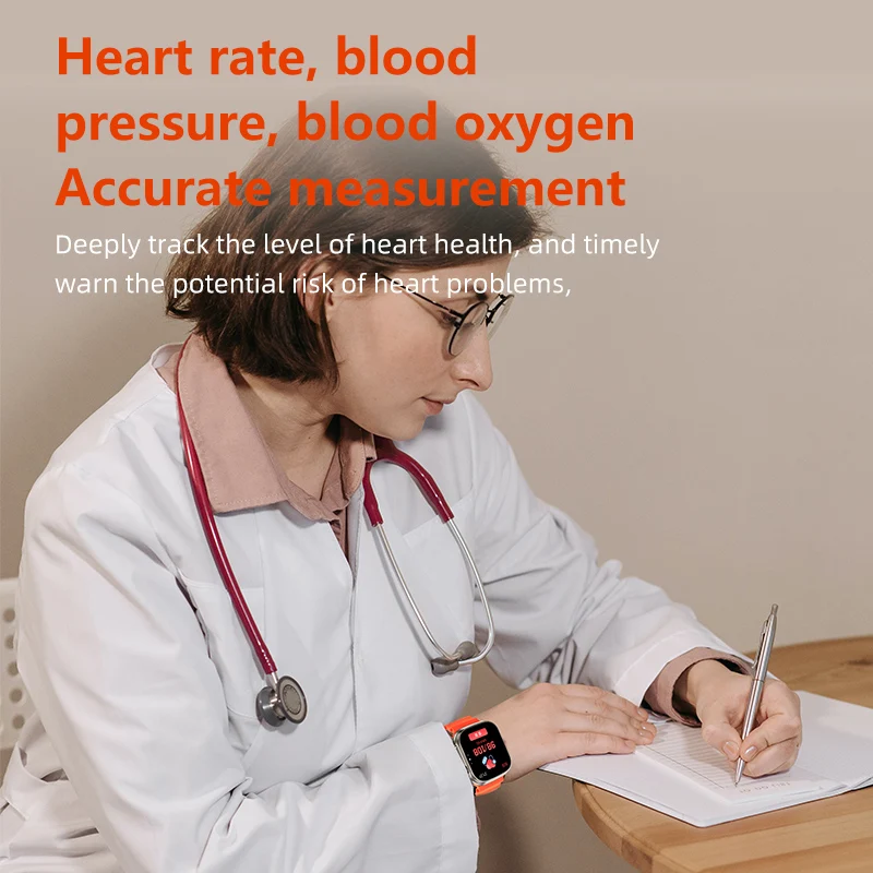 Pour Apple montre intelligente 10 ultra x 3 Pro MAX Gen2 49mm écran Amoled Smartwatch taux de rafraîchissement sans fil charge hommes femmes pour le Sport – Image 6